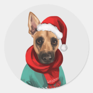 Vaden Jones Stickers Enveloppe de la carte de Noël