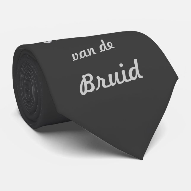 Vader van de Bruid Stropdas Krawatte (Gerollt)