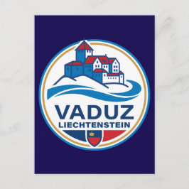 Vaduz Liechtenstein Europe Postkarte