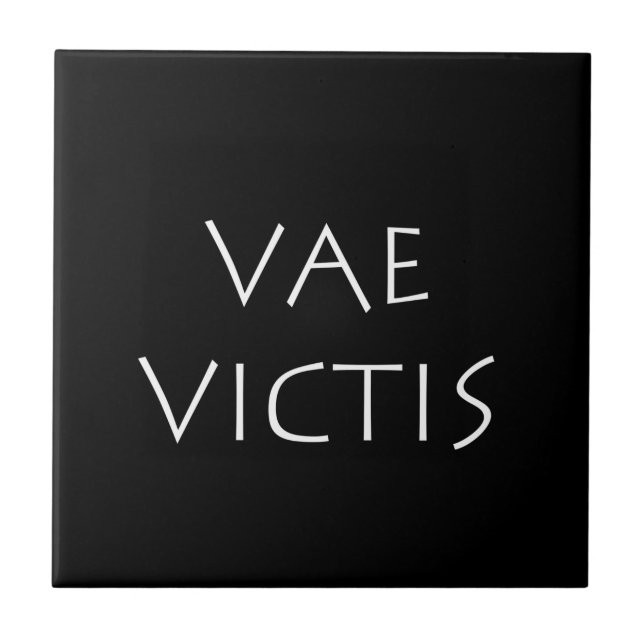 Vae Viktims Fliese (Vorderseite)
