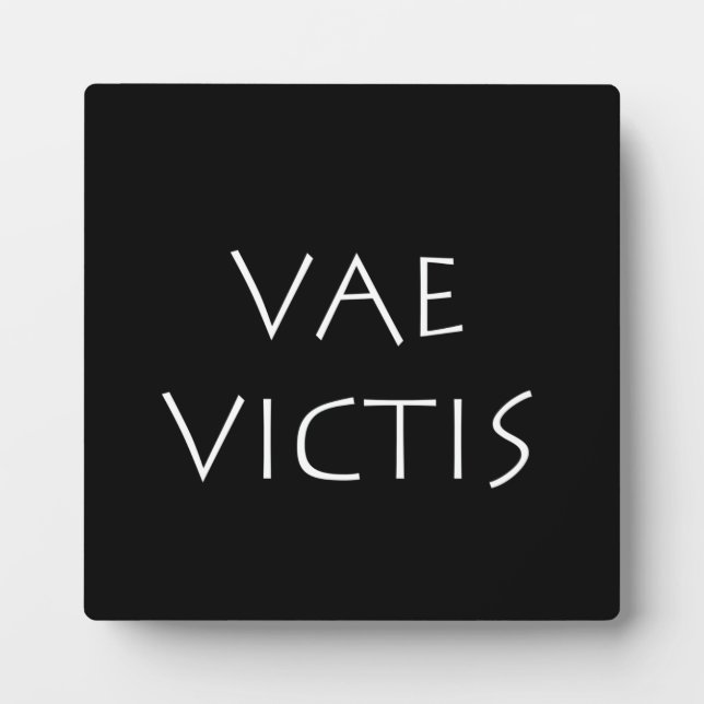 Vae Viktims Fotoplatte (Vorderseite)