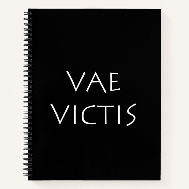 Vae Viktims Notizbuch (Vorderseite)