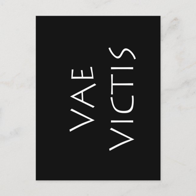 Vae Viktims Postkarte (Vorderseite)