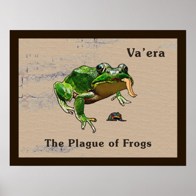 Va'era - Frösche Poster (Vorne)