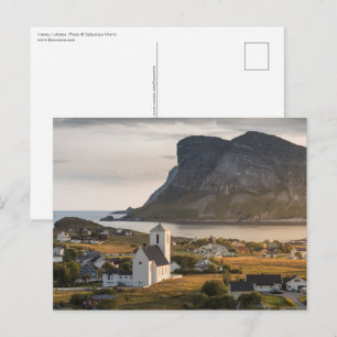 Vaeroy Lofoten Norwegen Postkarte