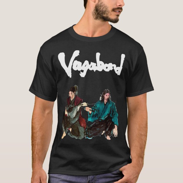 VAGABOND Musashi und Kojiro T-Shirt (Vorderseite)