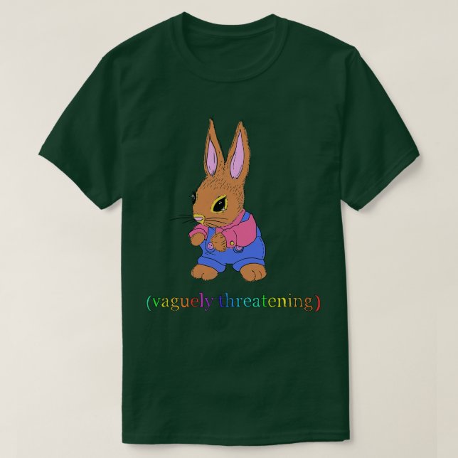 Vage drohende Sonne T-Shirt (Design vorne)