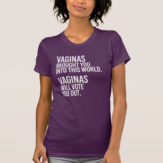 VAGINAS WÄHLEN SIE HERAUS - - Weiß - T-Shirt