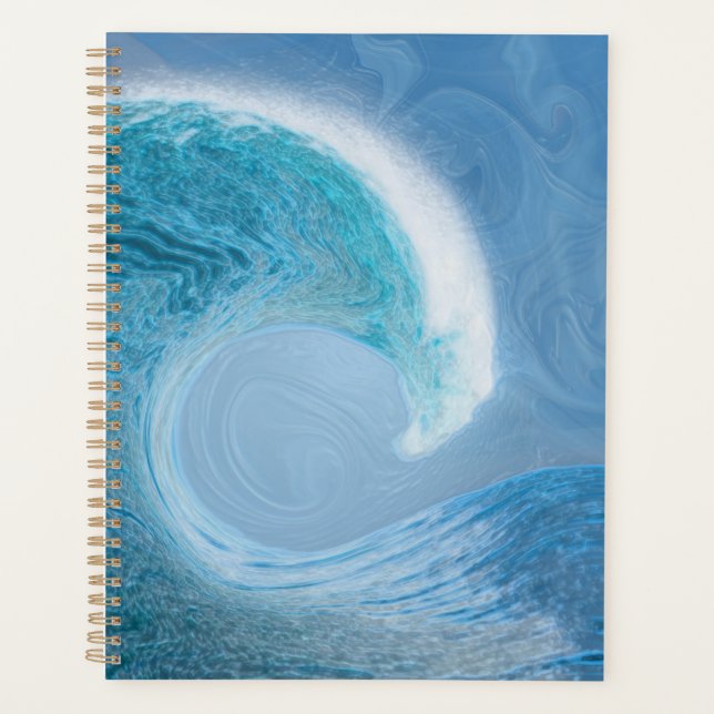 Vague Bleue Artistique (Devant)