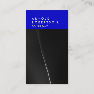 Vague gris vertical Carte de visite tendance