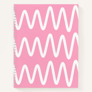 Vague n°3 - Cahier (Rose flamant)