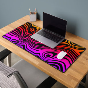 Vagues colorées Design moderne bureau Mat