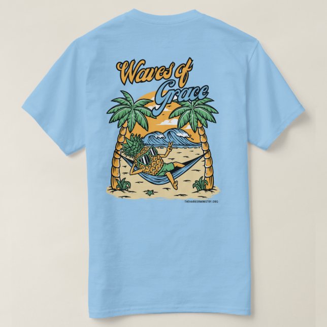 Vagues de grâce T-shirt (Design dos)