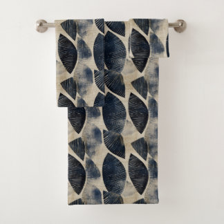 Vagues éphémères de soie Shibori japonais