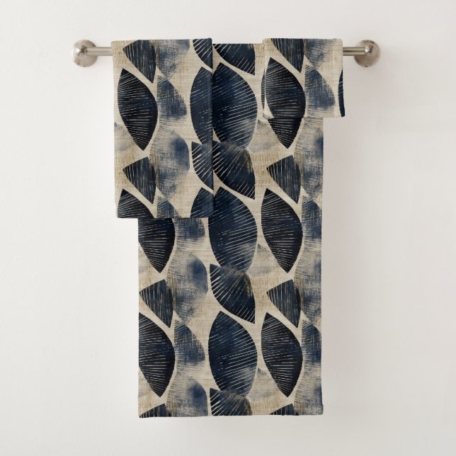Vagues éphémères de soie Shibori japonais (En situation)