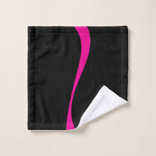 Vagues simples 2 en Magenta et noir