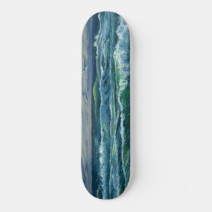 Vagues Tumultueuses : Planche De Skateboard