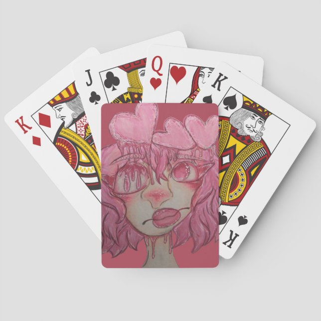 Vagus - Malerei mit Surrealismus Spielkarten (Rückseite)