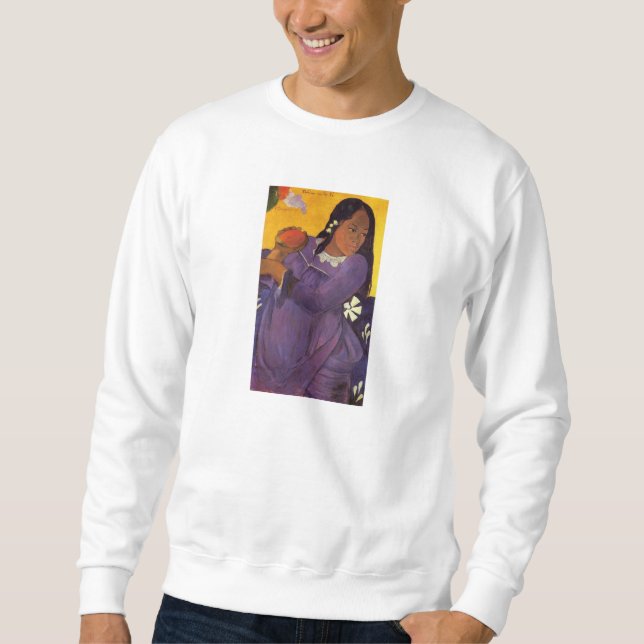 "Vahine aucun sweatshirt de Te Vi" - Paul Gauguin (Devant)