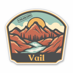 Vail, Colorado-Aufkleber Aufkleber