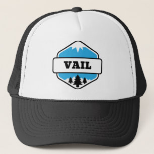 Vail, Colorado Berg und Ski Truckerkappe