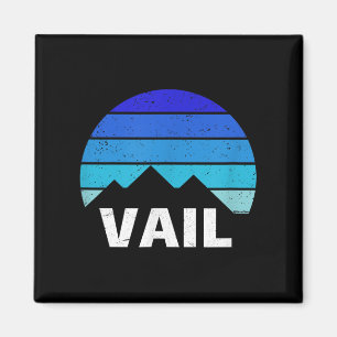 Vail, Colorado Bluebird Day Magnet