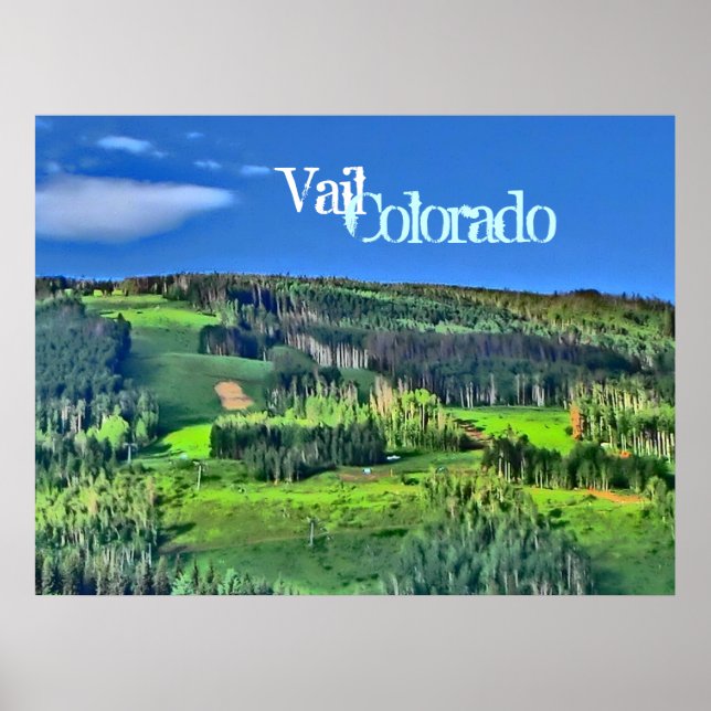 Vail Colorado Druck Poster (Vorne)