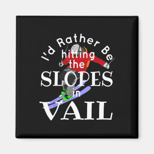 Vail Colorado Ich würde eher die Pisten treffen Sp Magnet