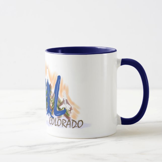 Vail Colorado Kaffee-Tasse Tasse (Rechts)