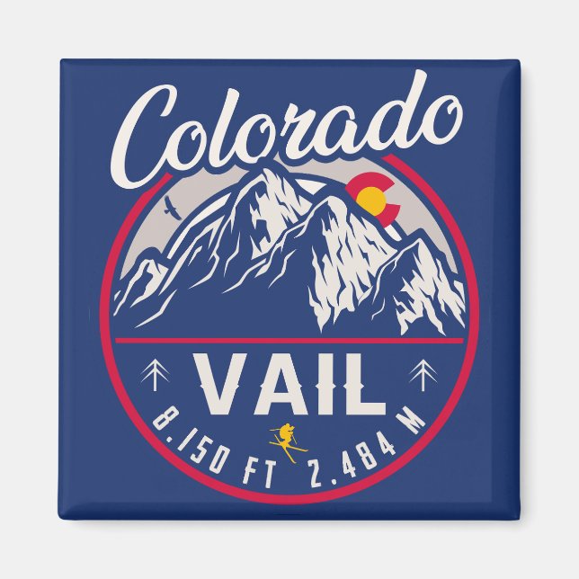 Vail Colorado Ristorante La Lanchetta Magnet (Vorne)