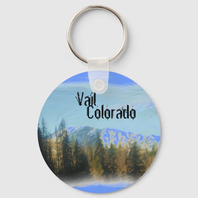 Vail Colorado Schlüsselanhänger (Vorderseite)