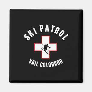 Vail Colorado Ski Patrol Magnet