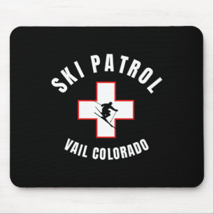 Vail Colorado Ski Patrol Mousepad