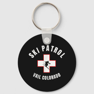 Vail Colorado Ski Patrol Schlüsselanhänger