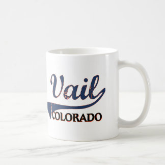 Vail Colorado Stadt-Klassiker Kaffeetasse