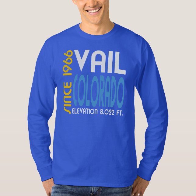 Vail, Colorado T-Shirt (Vorderseite)