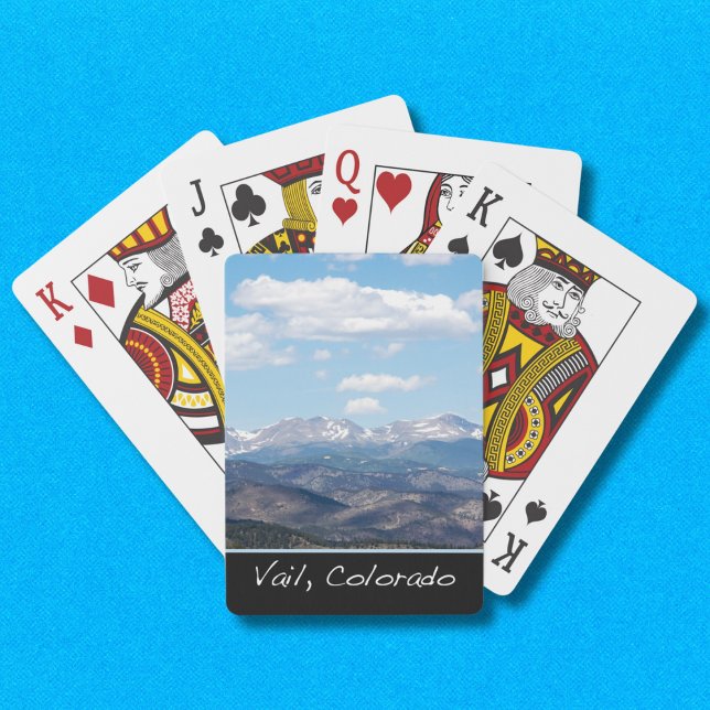 Vail Mountains Colorado Spielkarten (Von Creator hochgeladen)