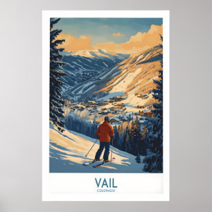 Vail Poster Colorado Ski Druck 1