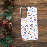 Vail Rockies Colorado Ski Snowboard Muster Samsung Galaxy Hülle<br><div class="desc">Ein lustiges Winterskilaufen nahtlos Muster für das Skigebiet Vail in the Rockies,  Colorado,  Vereinigte Staaten,  Nordamerika. Perfekte Geschenkidee für Wintersportler: Ski,  Snowboard,  Freestyle,  Skisprung,  Langlaufen.</div>