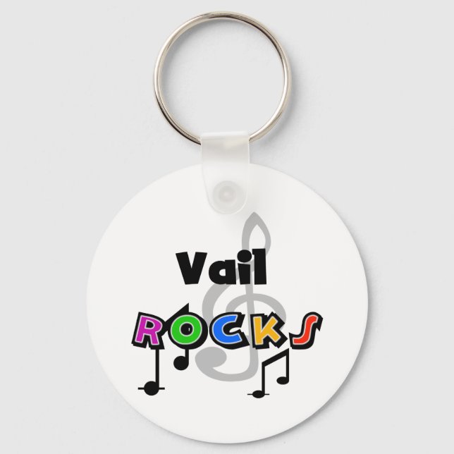 Vail Rocks Schlüsselanhänger (Vorderseite)