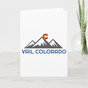 Vail, Rocky Mountain Colorado Karte