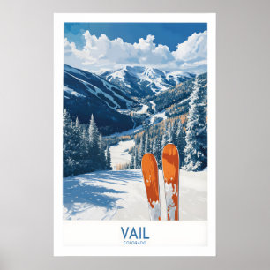 Vail Ski Druck - Colorado 1 Poster