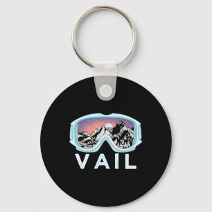 Vail Ski Snowboard Designvail Schlüsselanhänger