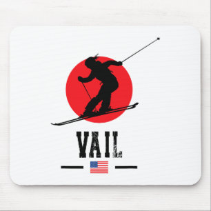 Vail Usa Skigebiet Rocky Mountains Amerikanisches Mousepad