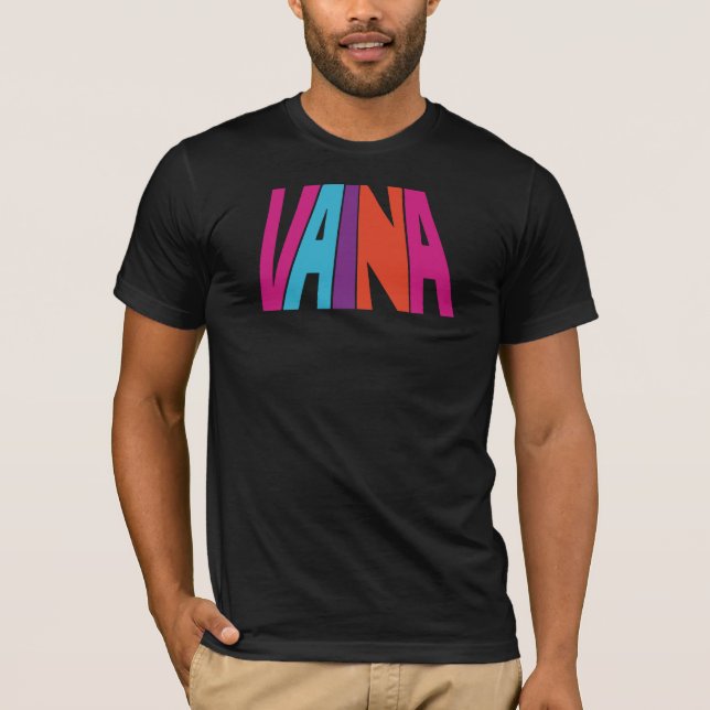 Vaina Black Men T - Shirt (Vorderseite)