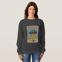 vaisseau spatial avec nouveau thème sweatshirt des