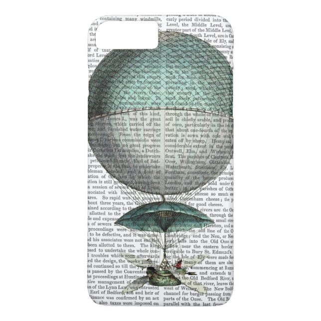 Vaisseau Volant Hot Air Ballon Case-Mate iPhone Hülle (Rückseite)