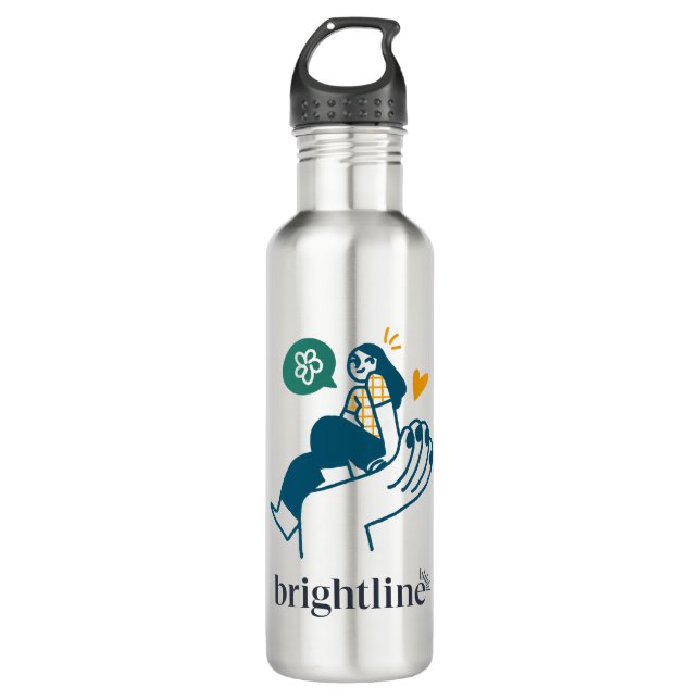 Vaisselle - Acier inoxydable bouteille d'eau 24 oz (Devant)