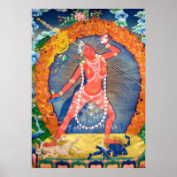 Vajra Yogini Medical Poster
