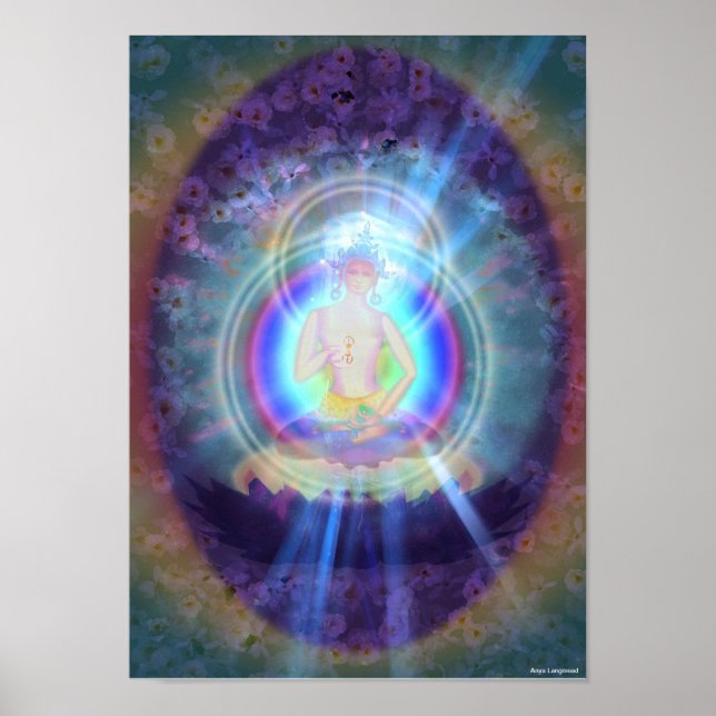 Vajrasattva-Druck Poster (Vorne)